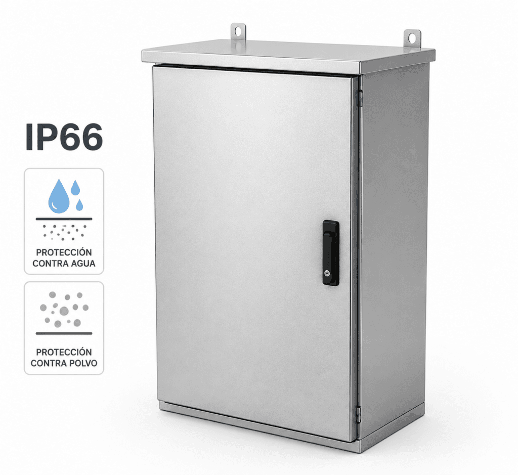 gabinete metálico IP66